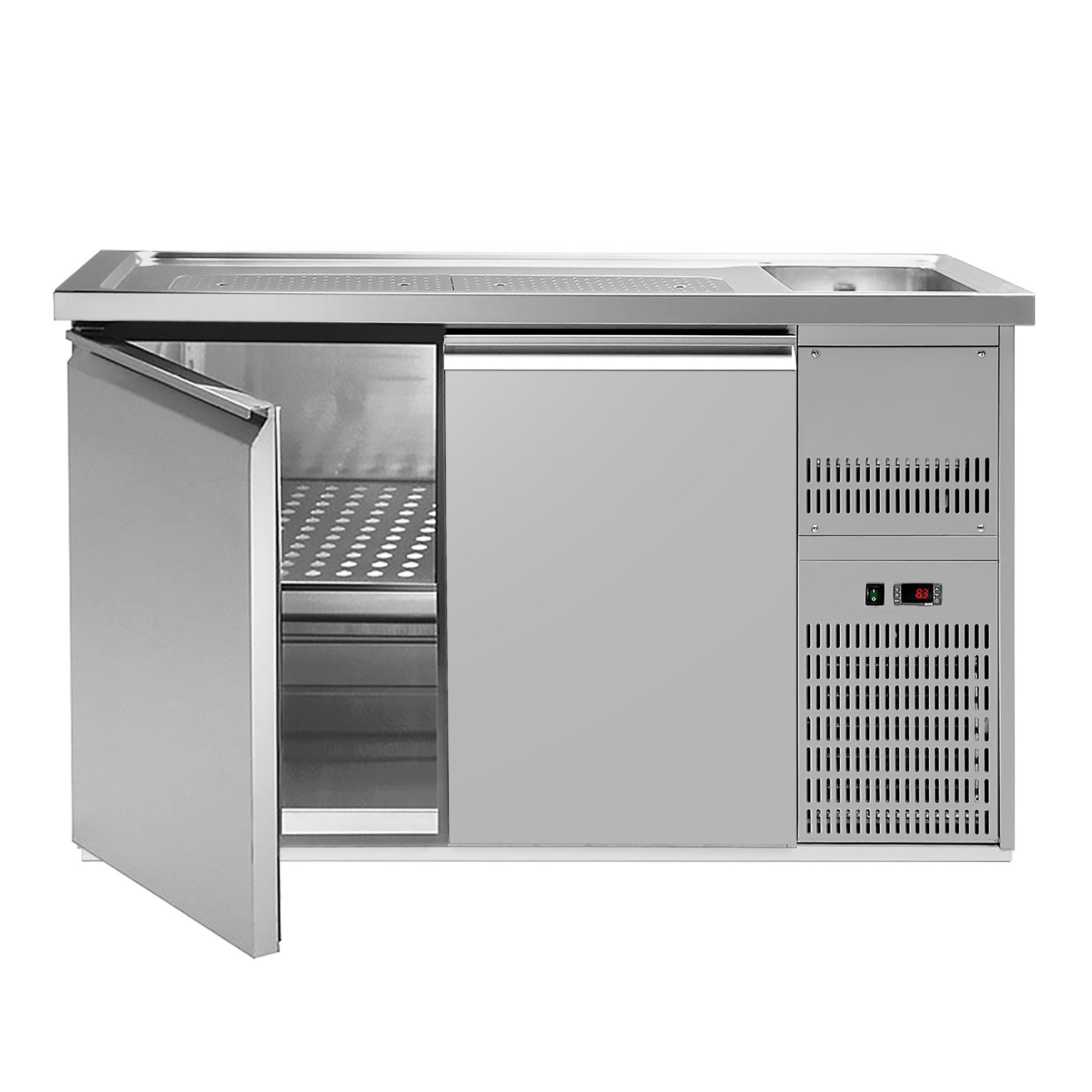 Ausschanktheke PREMIUM PLUS 1550 mm 2 Türen