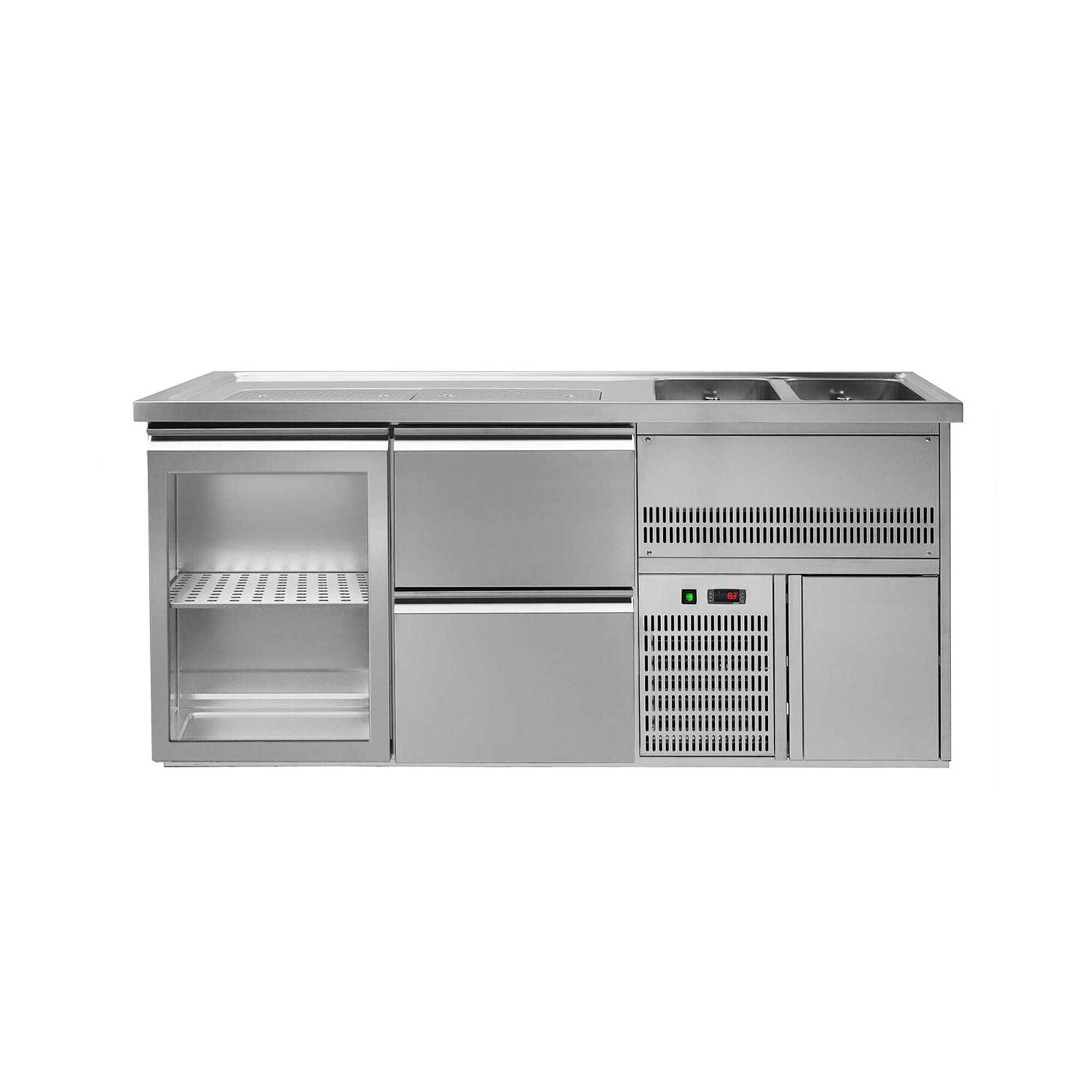 GGM Gastro Výčepní Pult Premium PLUS 1950 mm