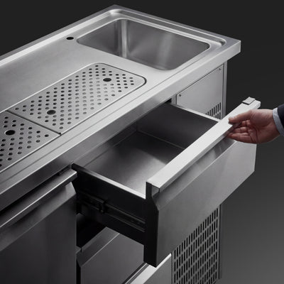 Výčepní Pult PREMIUM PLUS 1550 mm 1 Dveře 3 Zásuvky