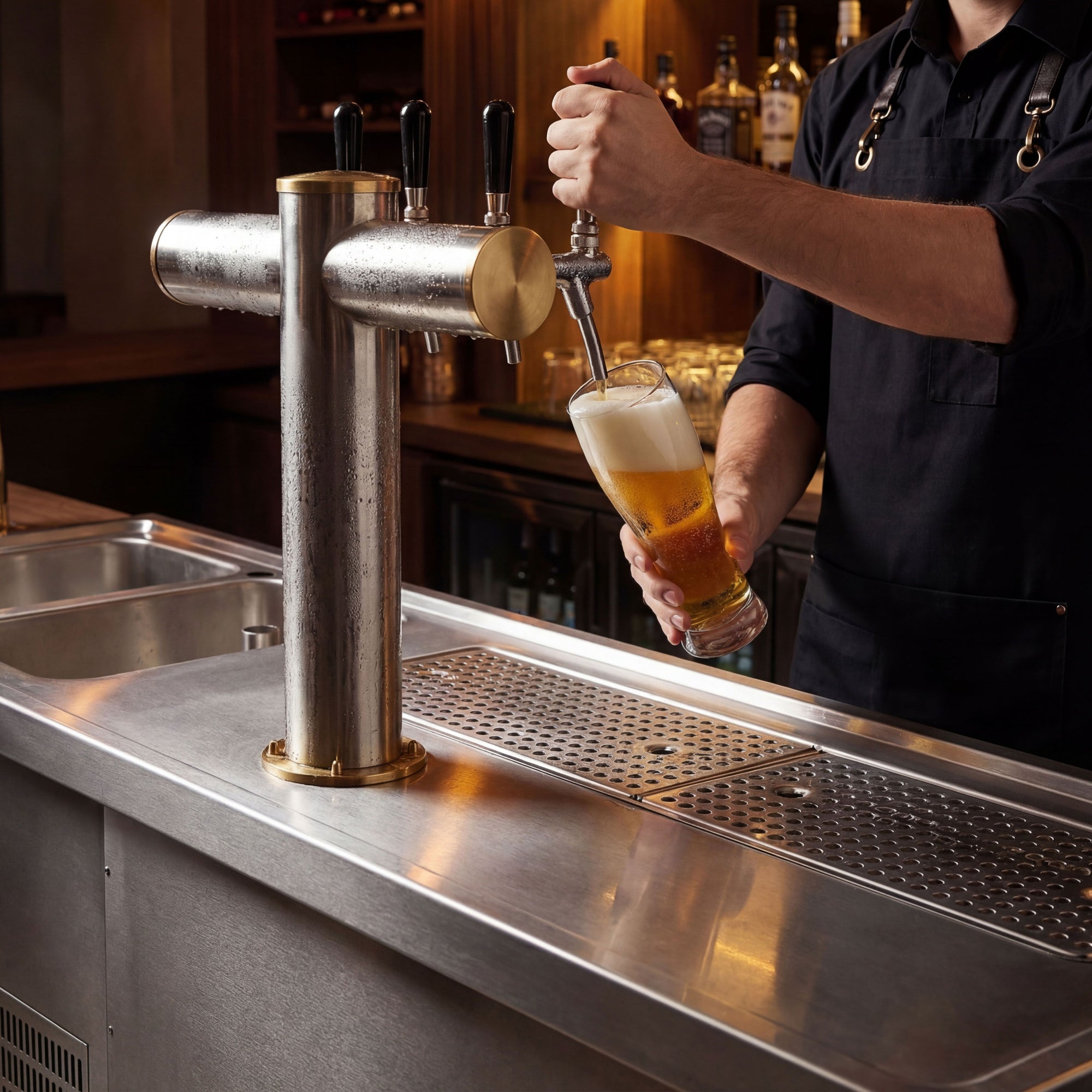 GGM Gastro Premium PLUS Zapfschrank 1550 mm 4 Schubladen