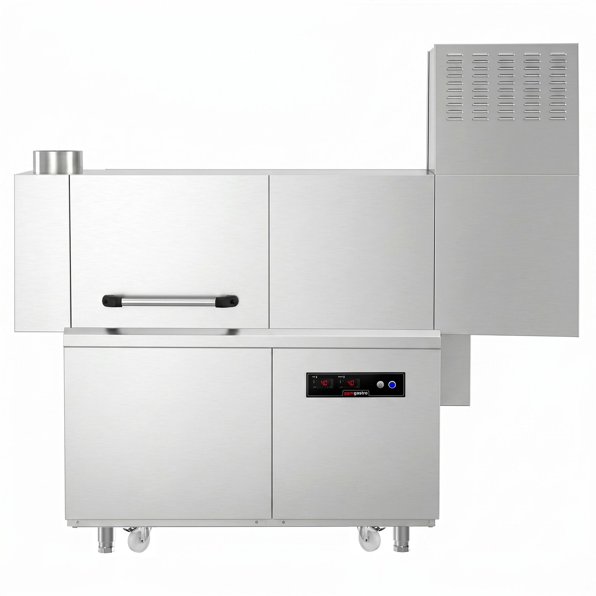 Gewerbe Durchlaufgeschirrspüler Digital 47 kW mit Trocknungsmodul