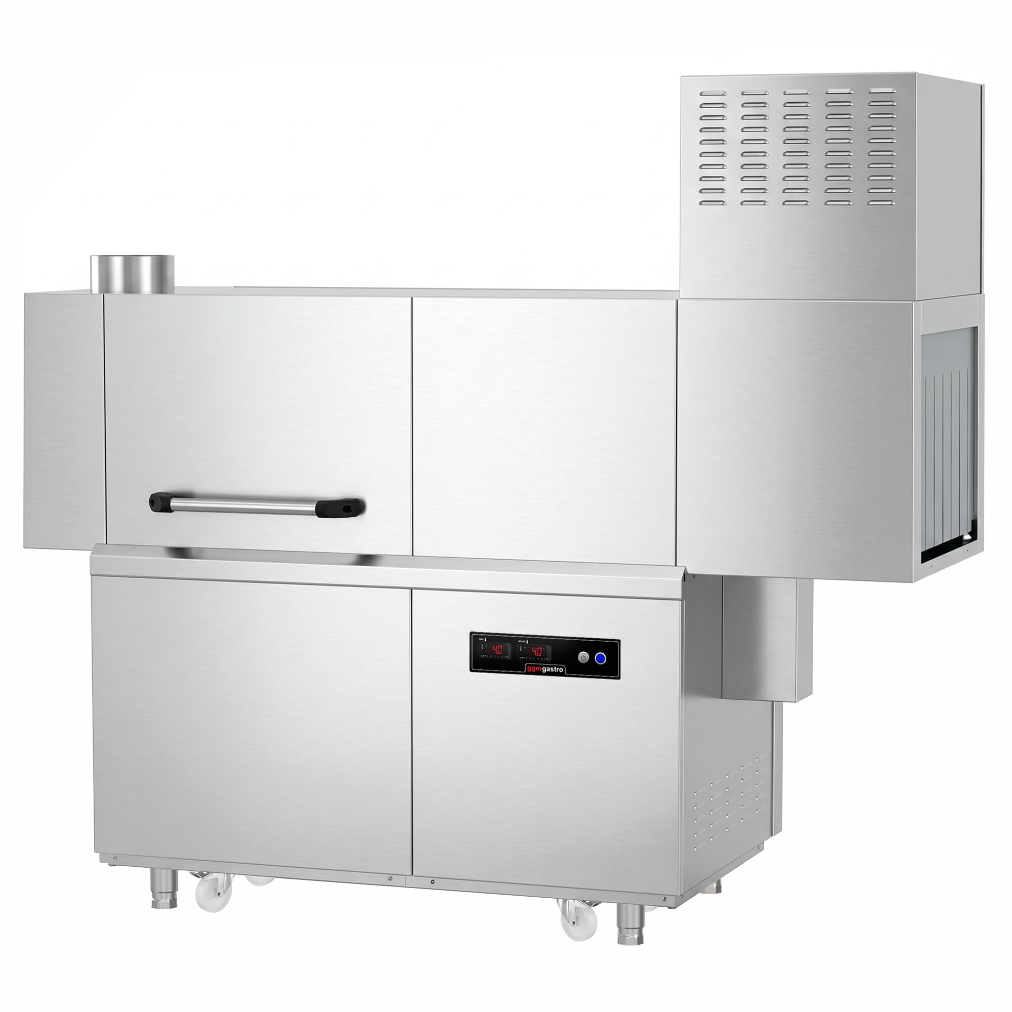 Gewerbe Durchlaufgeschirrspüler Digital 47 kW mit Trocknungsmodul