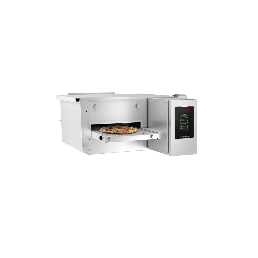 Profesionální Plynová Průběžná Pec 350 °C Dotykový Displej 400 mm
