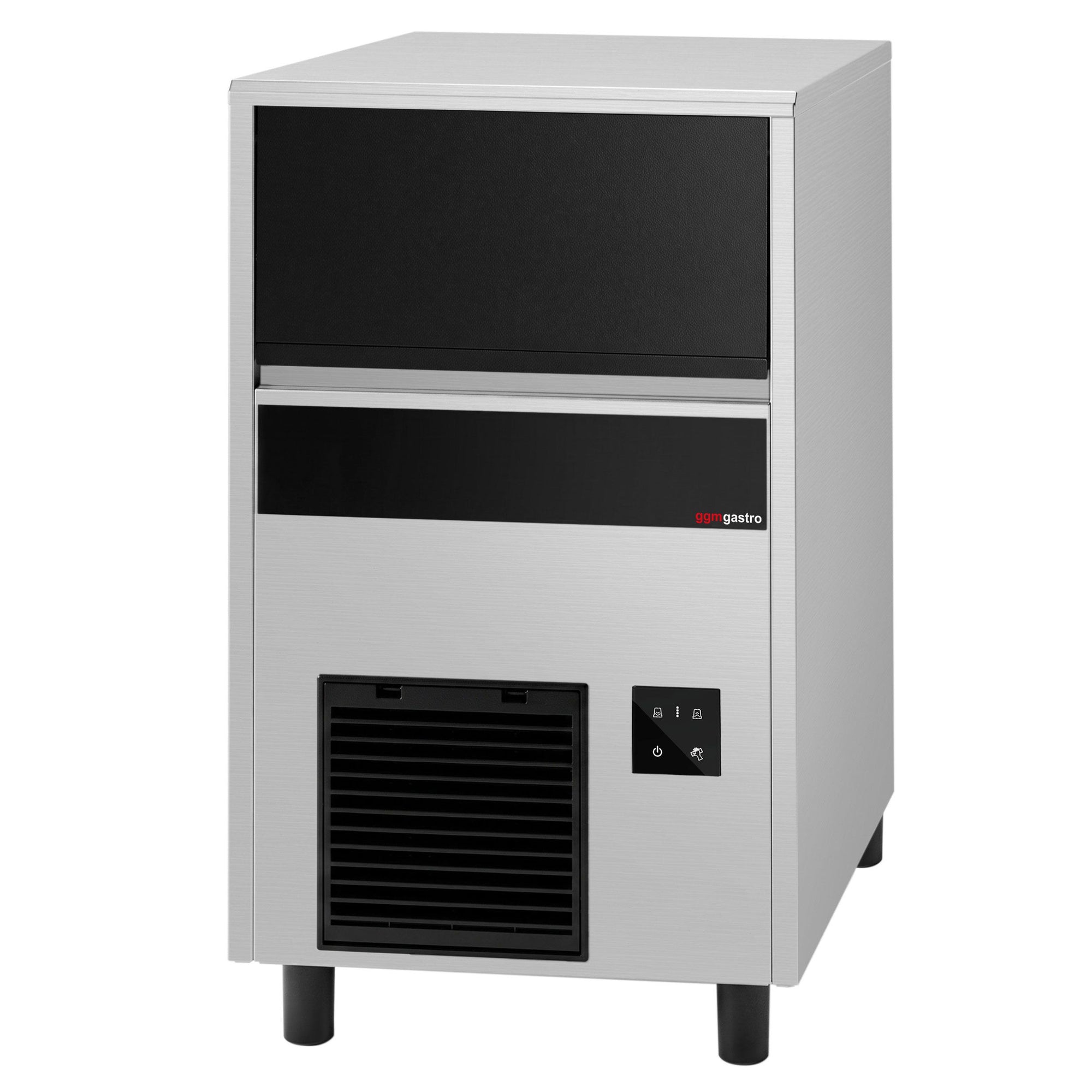 GGM Gastro Eiswürfelbereiter Zylinder 57 kg 24h Ablaufpumpe
