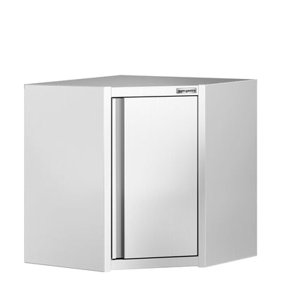 GGM Gastro Nerezová Rohová Nástěnná Skříňka 700 mm 660 mm