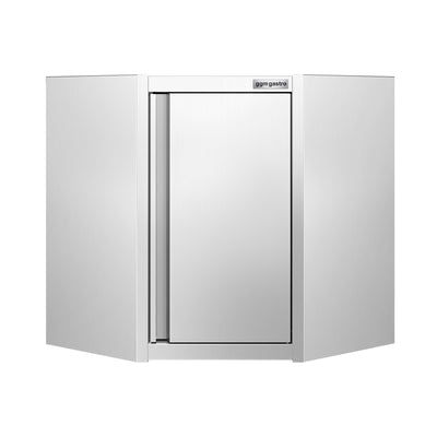 GGM Gastro Nerezová Rohová Nástěnná Skříňka 700 mm 660 mm