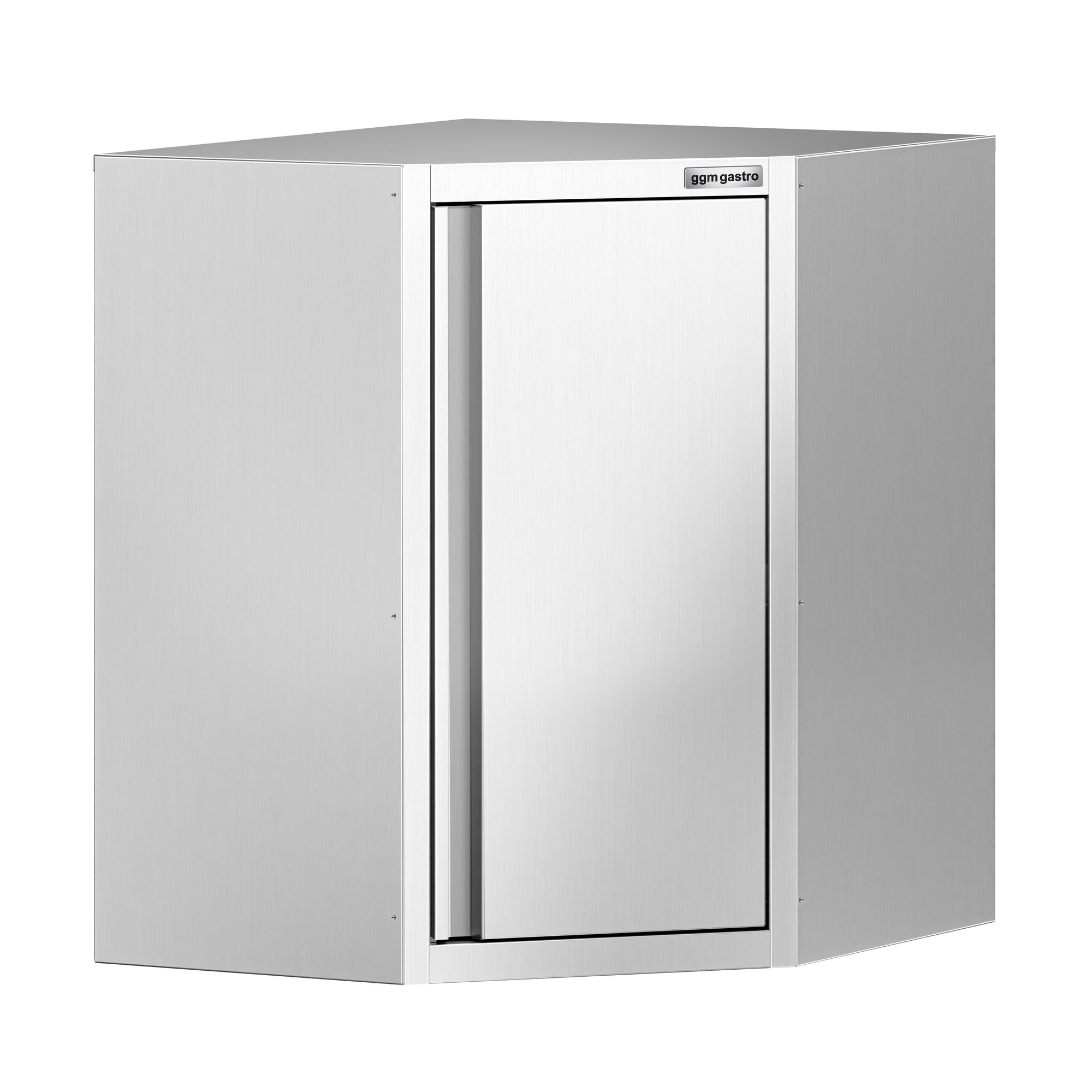 GGM Gastro Nerezová Rohová Nástěnná Skříňka 700 mm