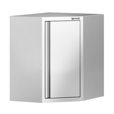 GGM Gastro Nerezová Rohová Nástěnná Skříňka 700 mm