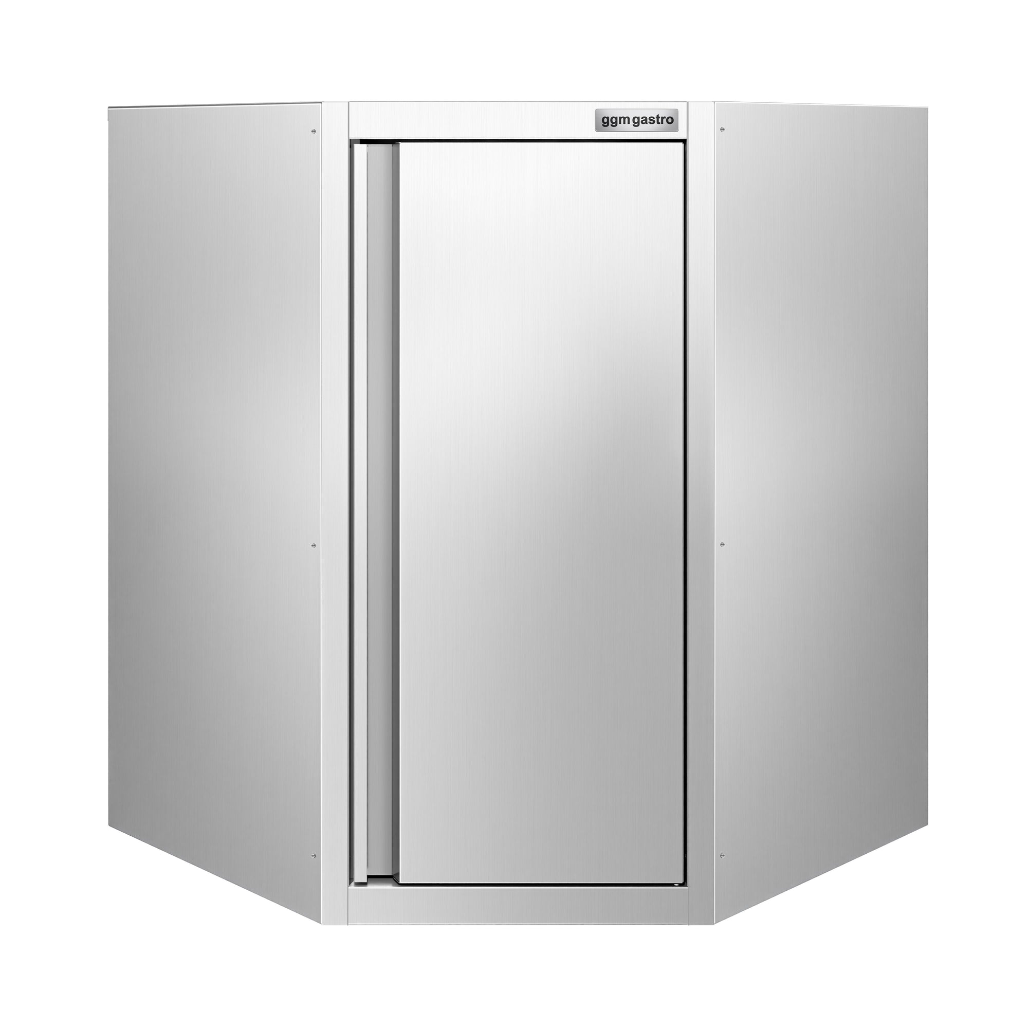 GGM Gastro Nerezová Rohová Nástěnná Skříňka 700 mm