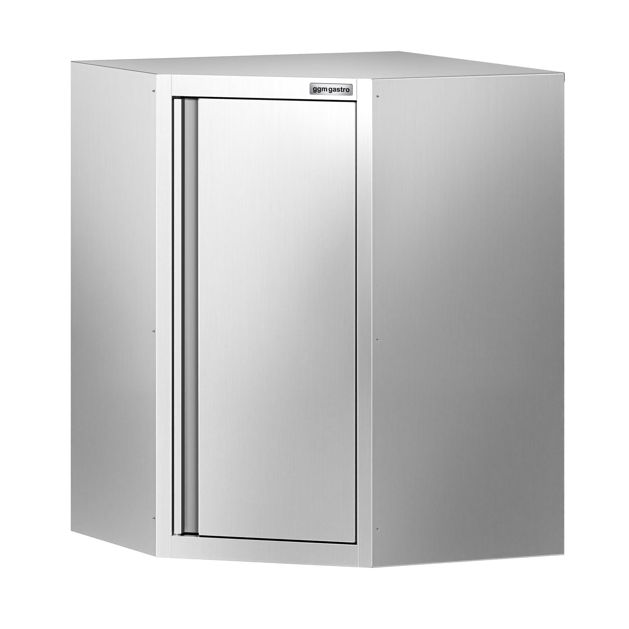 GGM Gastro Nerezová Rohová Nástěnná Skříňka 700 mm