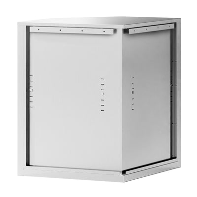GGM Gastro Nerezová Rohová Nástěnná Skříňka 700 mm