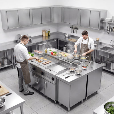 GGM Gastro Nerezová Rohová Nástěnná Skříňka 700 mm 1000 mm