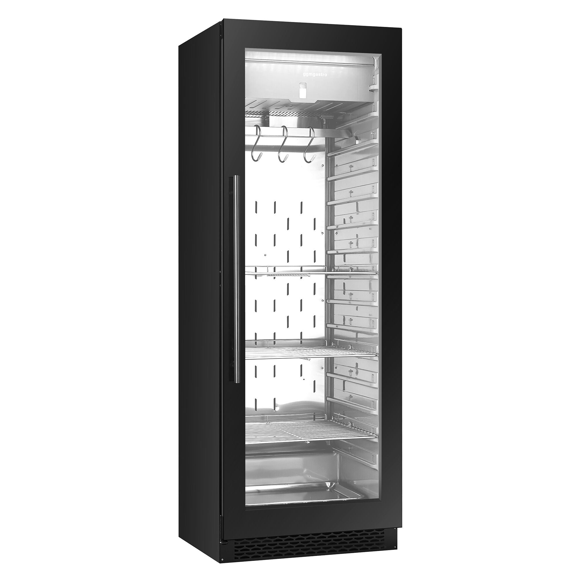 GGM Gastro Reifeschrank Trockenreifung 595 mm 710 mm 1720 mm Schwarz