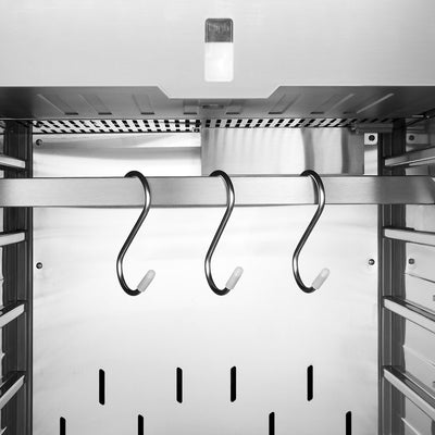 GGM Gastro Reifeschrank Trockenreifung 595 mm 710 mm 1720 mm Schwarz