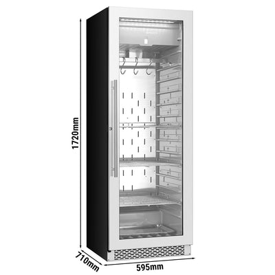 GGM Gastro Dry Aging Reifeschrank 595 mm 710 mm Edelstahl 1 Glastür