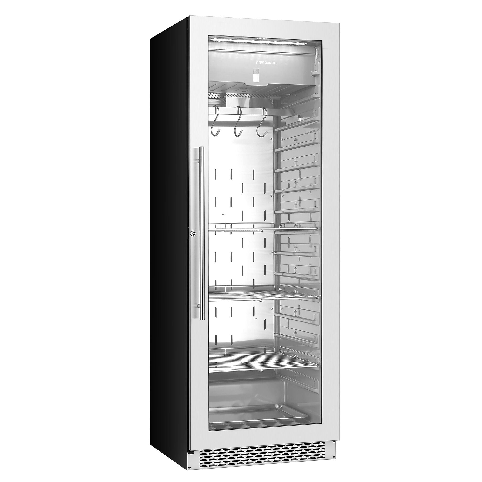 GGM Gastro Dry Aging Reifeschrank 595 mm 710 mm Edelstahl 1 Glastür