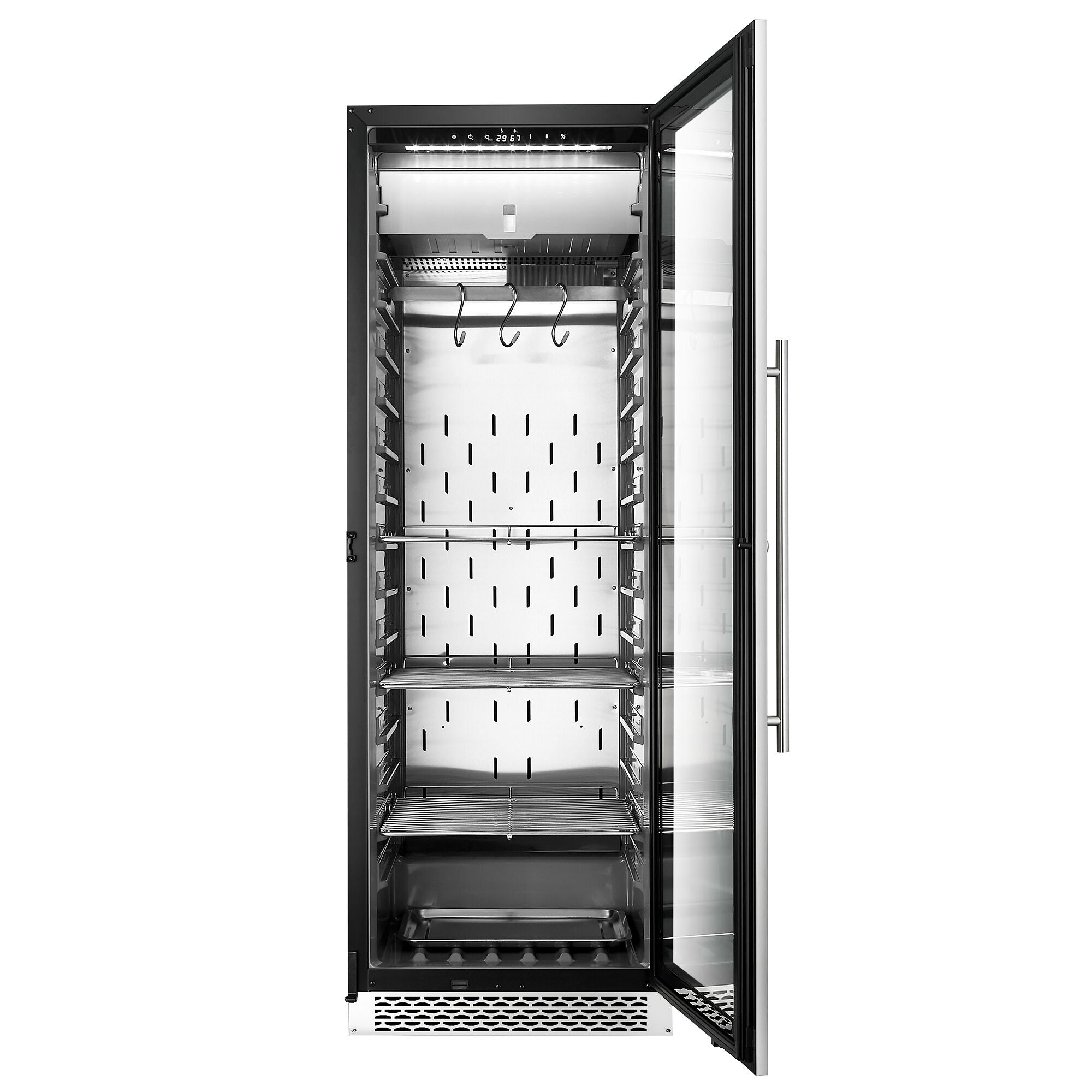 GGM Gastro Dry Aging Reifeschrank 595 mm 710 mm Edelstahl 1 Glastür