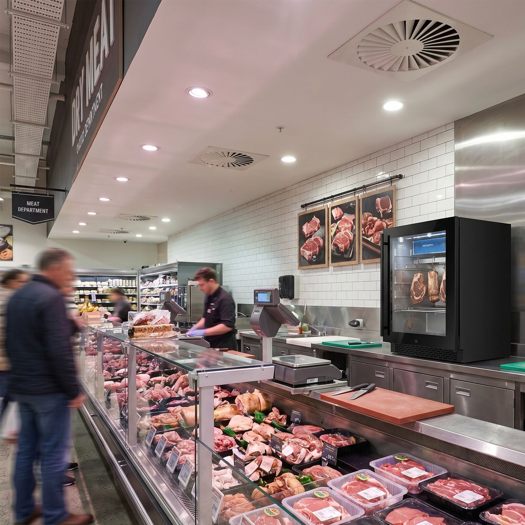 GGM Gastro FRSV98B Reifeschrank 595 mm 98 l Schwarz