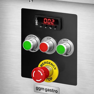 Professioneller Fleischwolf Größe 32 600 kg/h 3 kW 236 U/min mit Kühlung fahrbar