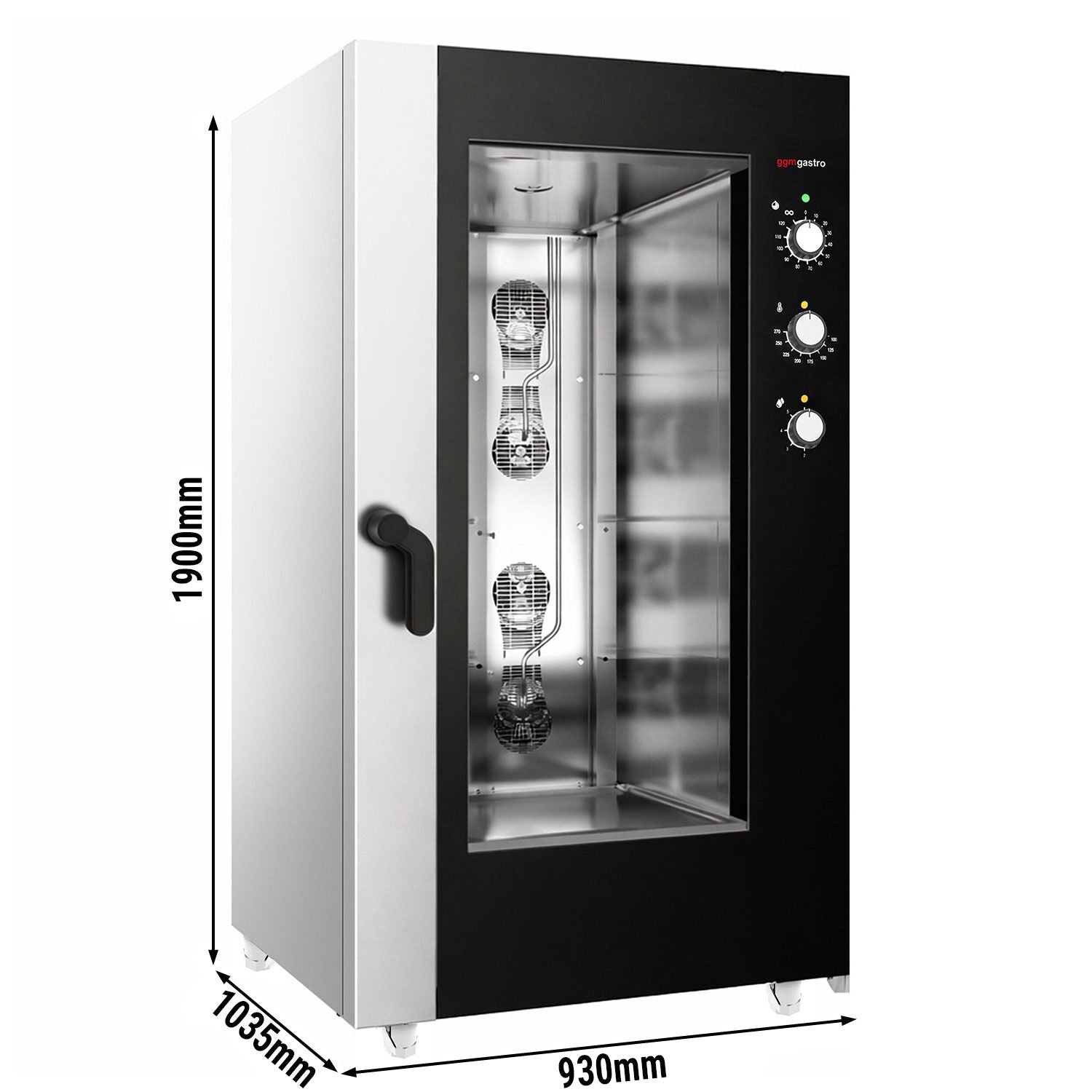 Kombinovaný Konvektomat 20x GN 1/1 270 °C 31 kW