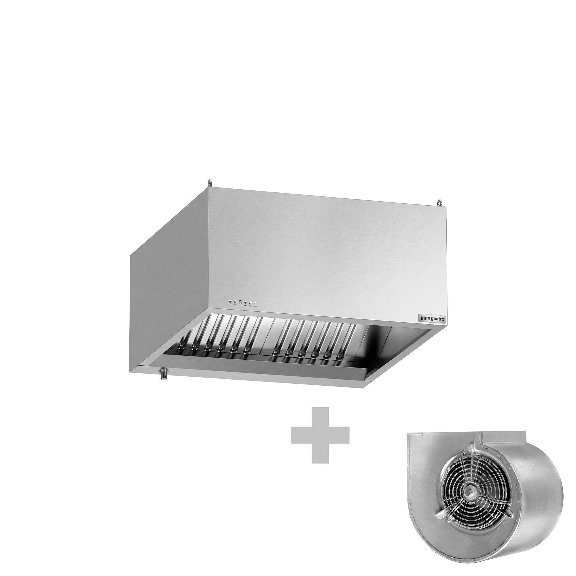 GGM Gastro Profesionální Nástěnná Digestoř LUDWIG 1000 mm
