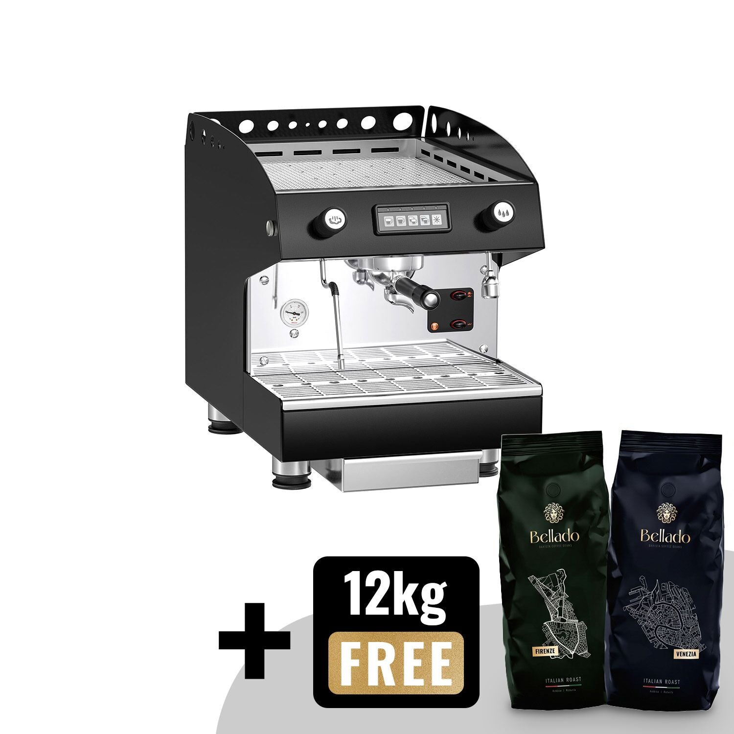 Siebträgermaschine 1 Gruppig Mit Preinfusionssystem
