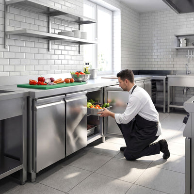 GGM Gastro Chladicí Stůl ECO 1795 mm 3 Dveře