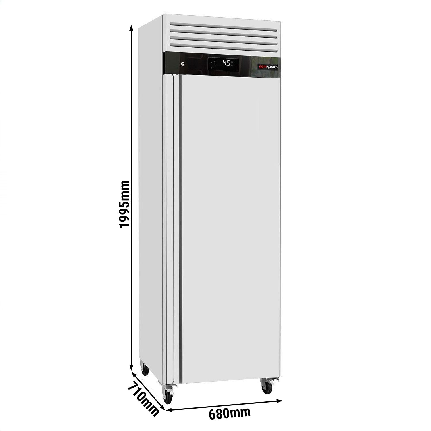 GGM Gastro Kühlschrank ECO 600 l Edelstahl 1 Tür