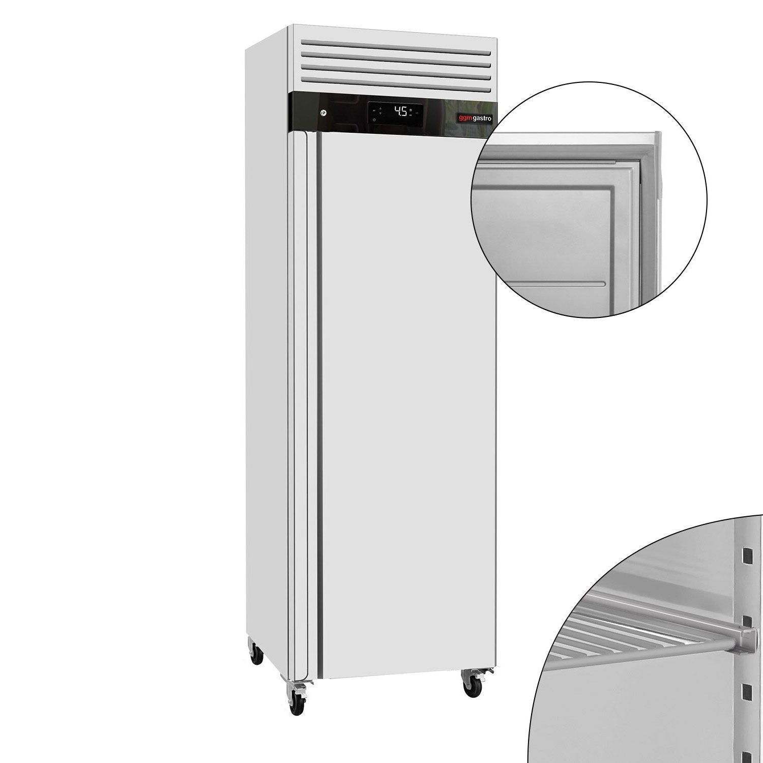 GGM Gastro Kühlschrank ECO 600 l Edelstahl 1 Tür