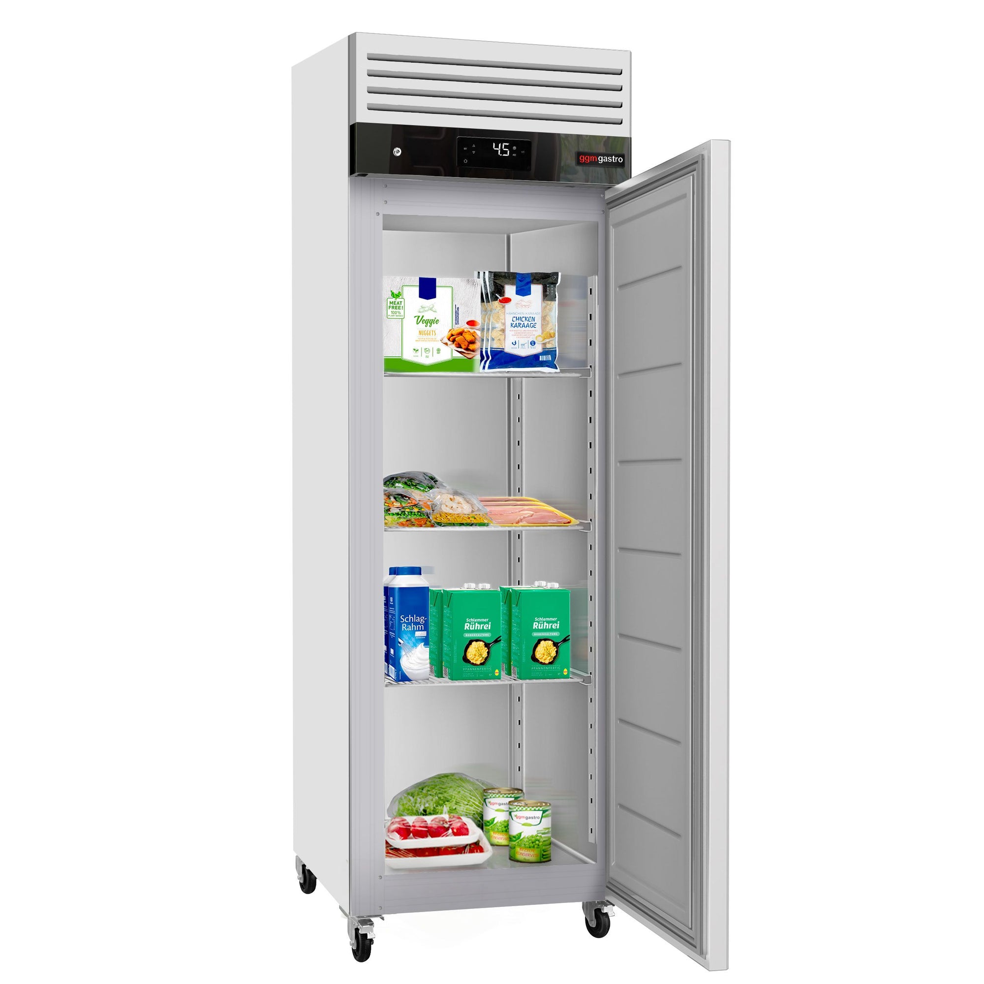GGM Gastro Kühlschrank ECO 600 l Edelstahl 1 Tür