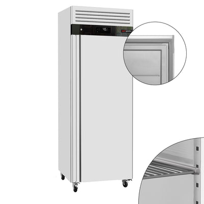 GGM Gastro ECO Kühlschrank Edelstahl 700 L 1 Tür