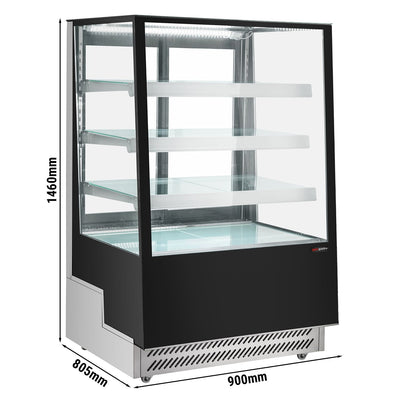 GGM Gastro Kühlvitrine für Gebäck 900 mm