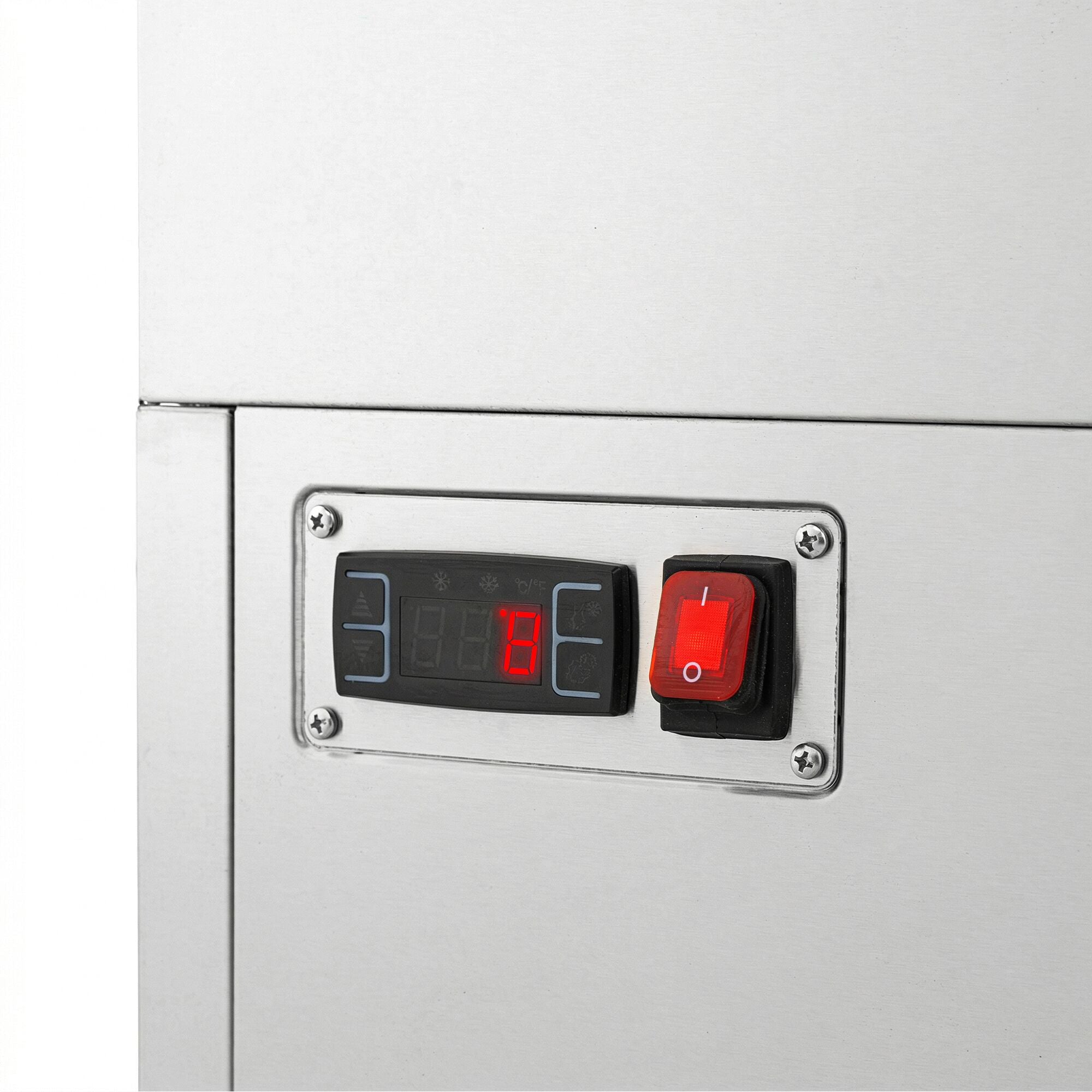 GGM Gastro Kühlvitrine für Gebäck 1200 mm 686 l Schwarz