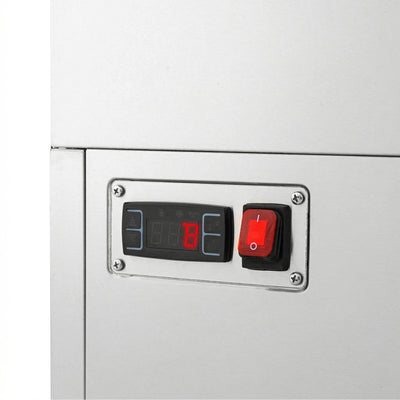 GGM Gastro Kühlvitrine für Gebäck 1200 mm 686 l Schwarz