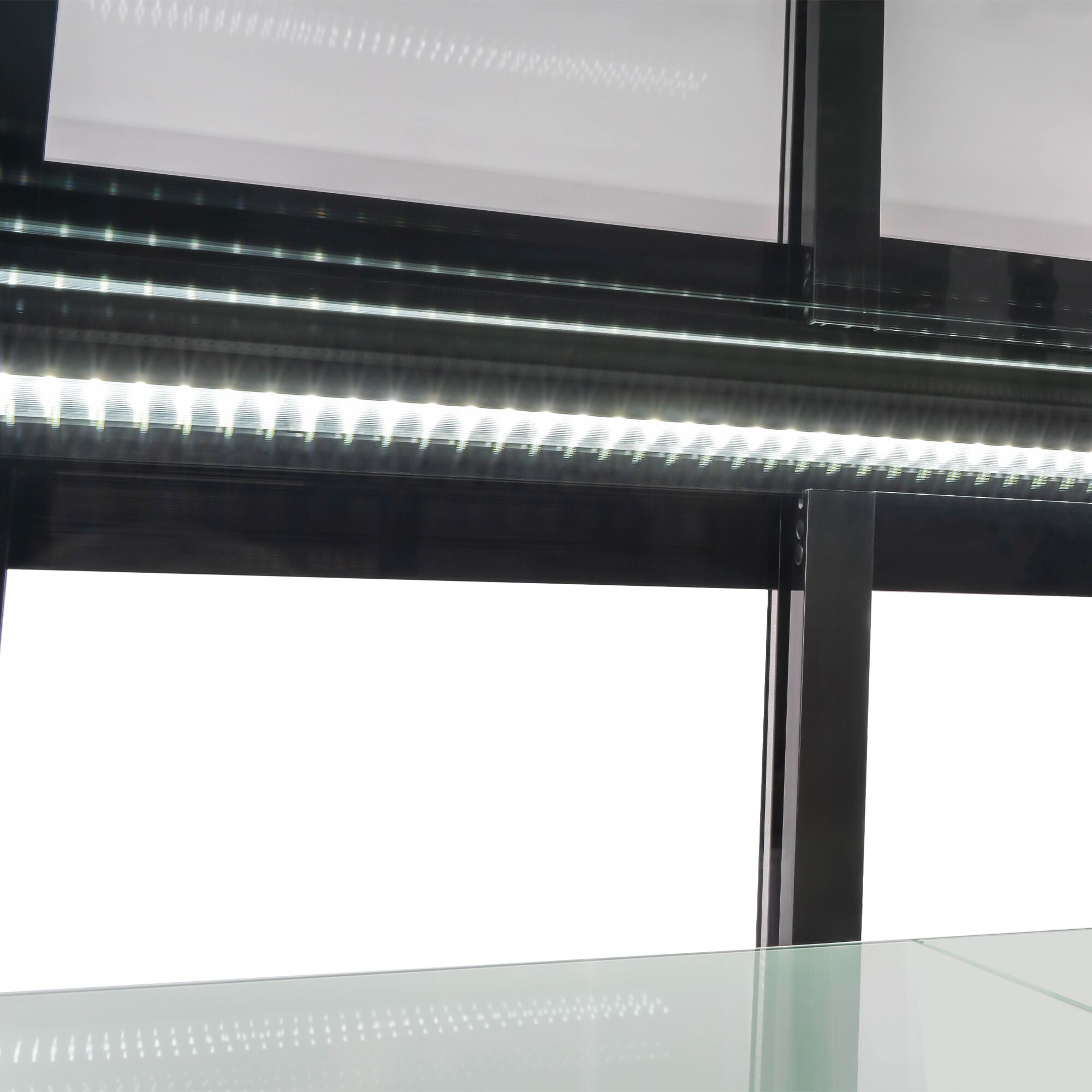 GGM Gastro Kühlvitrine für Gebäck 1200 mm 686 l Schwarz