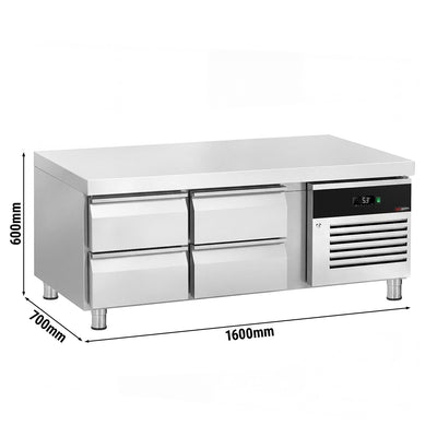 GGM Gastro Chladicí Podestavba 1600 mm 191 l 4x GN 1/1