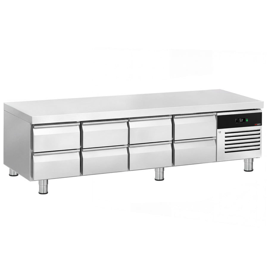 GGM Gastro Chladicí Podestavba 2400 mm 386 l 8x Zásuvky