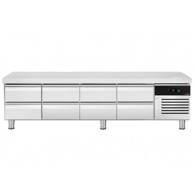 GGM Gastro Chladicí Podestavba 2400 mm 386 l 8x Zásuvky