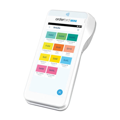 ORDERBIRD MINI Mobiles Kassensystem mit Bondrucker