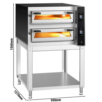 GGM Gastro Elektrická Pizza Pec Digitální 2 Komory 35 cm