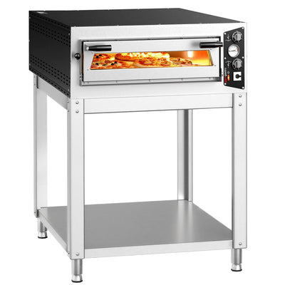 GGM Gastro CARLO Elektrická Pizza Pec 6x 35 cm Manuální s Podstavcem