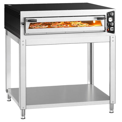 Elektrická Pizza Pec 1340 mm 9× Ø 34 cm 450 °C