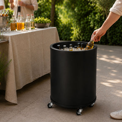 GGM Gastro Mobile Partykühlschrank 30 l Schwarz