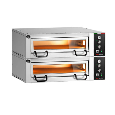 Elektrische Pizzaofen Power 4+4x 34 cm Manuell