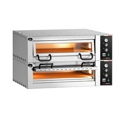 Elektrische Pizzaofen Power 4+4x 34 cm Manuell
