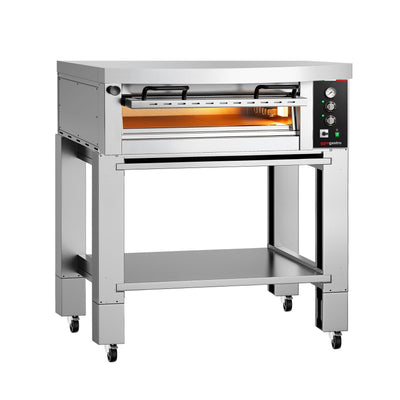 GGM Gastro Elektro Pizzaofen FRANCESCO 4x 34 cm Manuell Haube