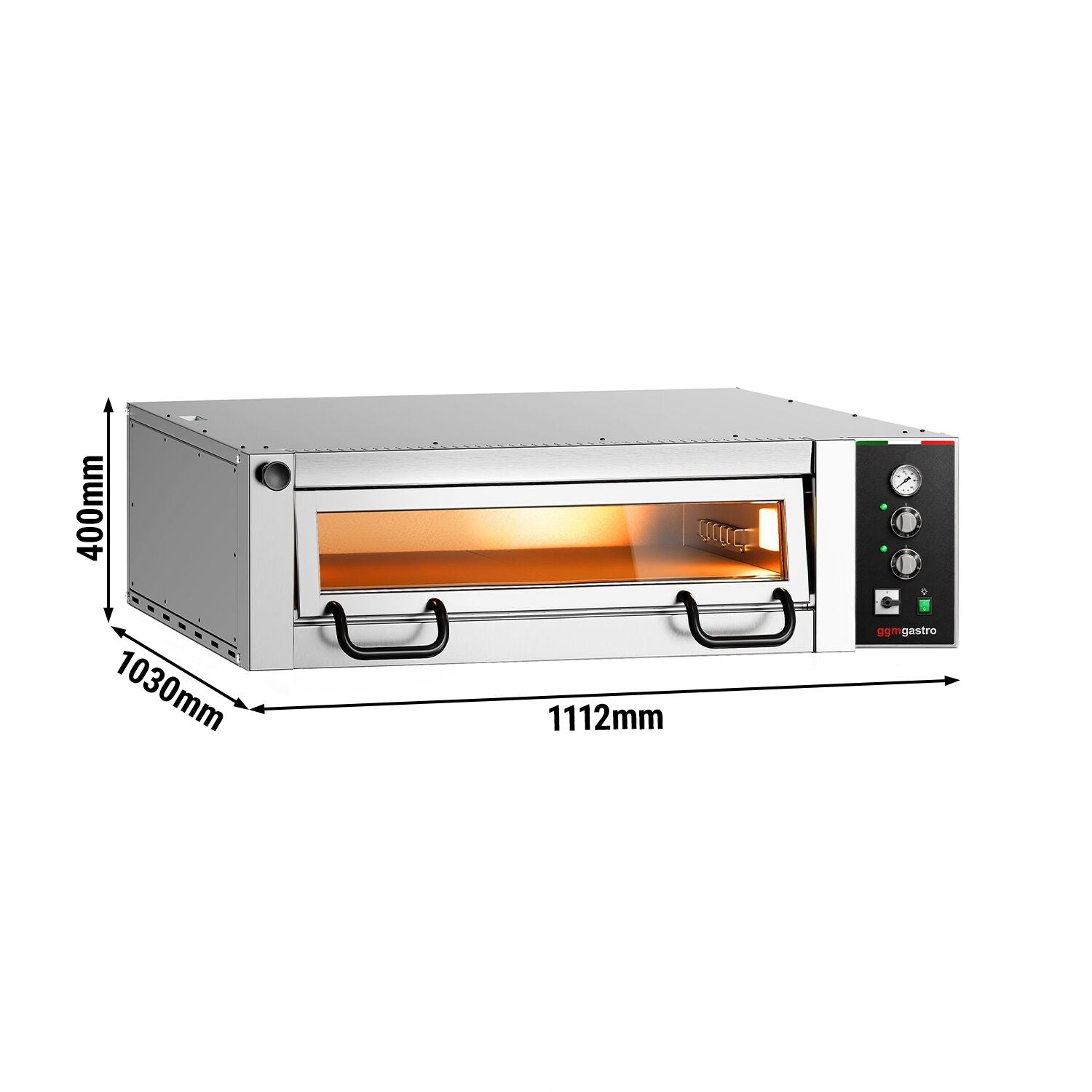 Elektro Pizzaofen Power 4x 34 cm Manuell