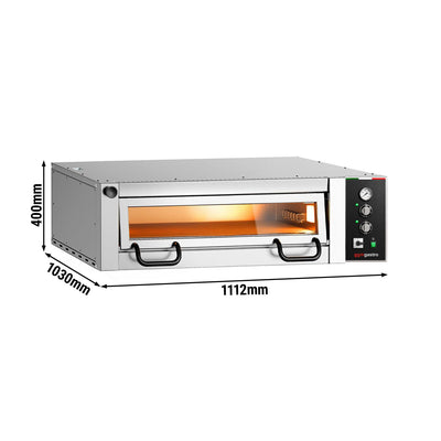 Elektro Pizzaofen Power 4x 34 cm Manuell