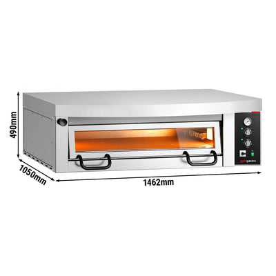 Elektrická Pizza Pec FRANCESCO 6x 34 cm Manuální s Digestoří