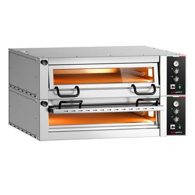 Elektro Pizza Pec Power 9+9x 34 cm Manuální 2 Komory